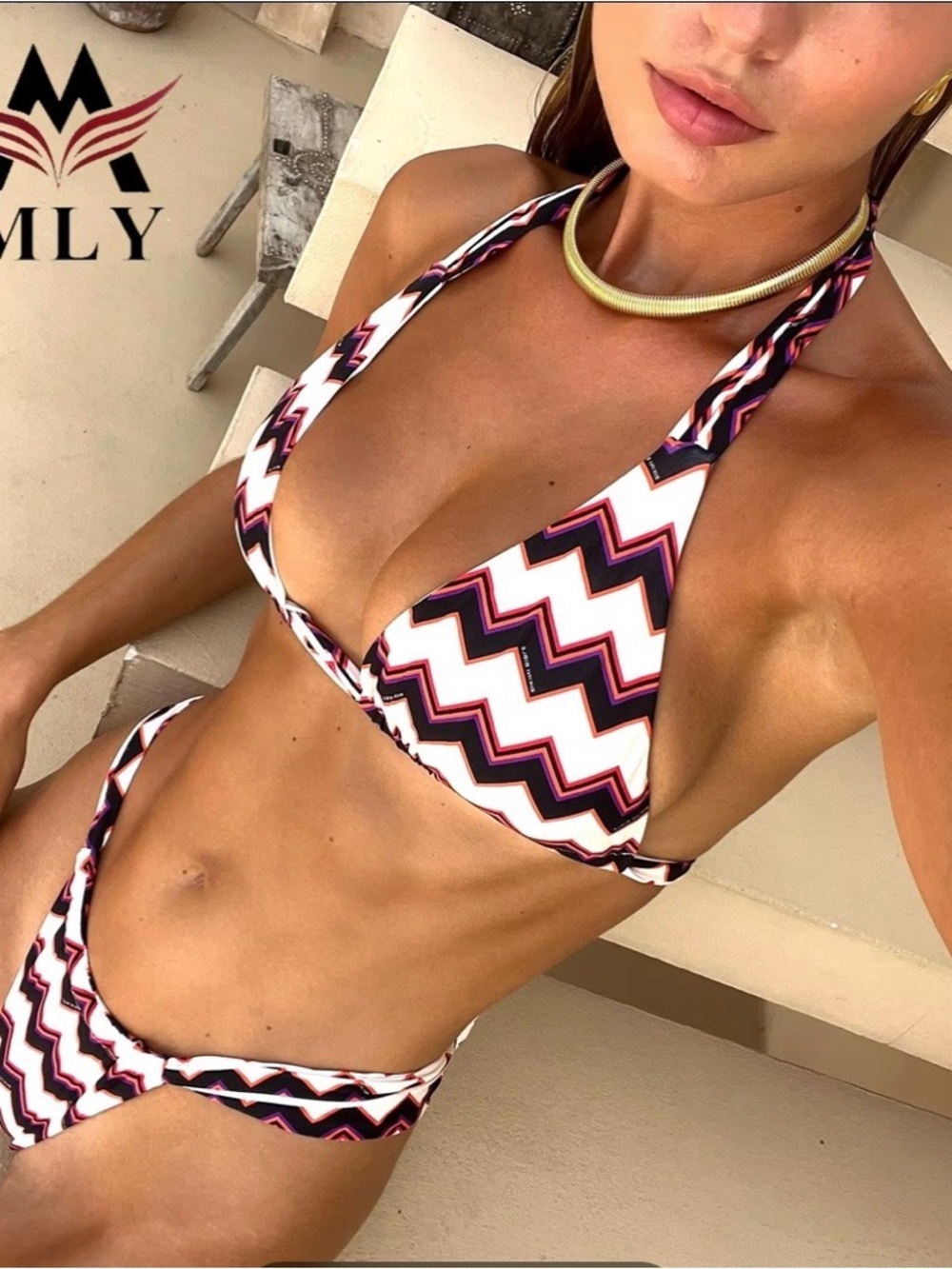 Bikini bible bikini NWT , top sz : M , bottom sz : large